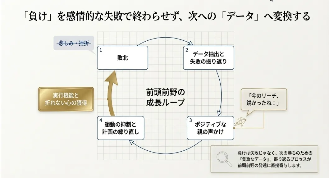 負けても「次はこう打とう」と思える、親のポジティブな声かけ術
