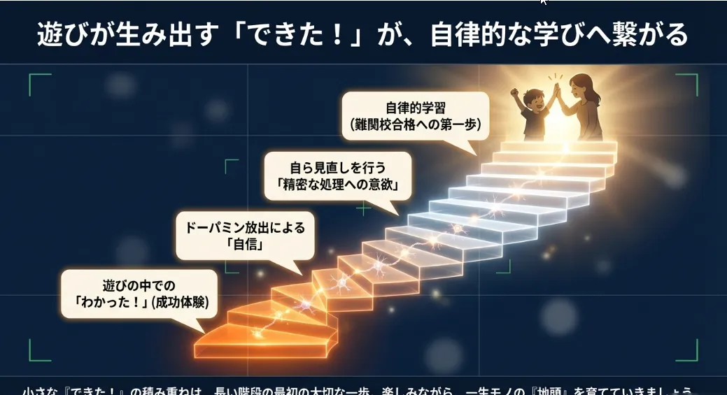 遊びが「精密な処理能力」に変わる！自信を育む未来へ