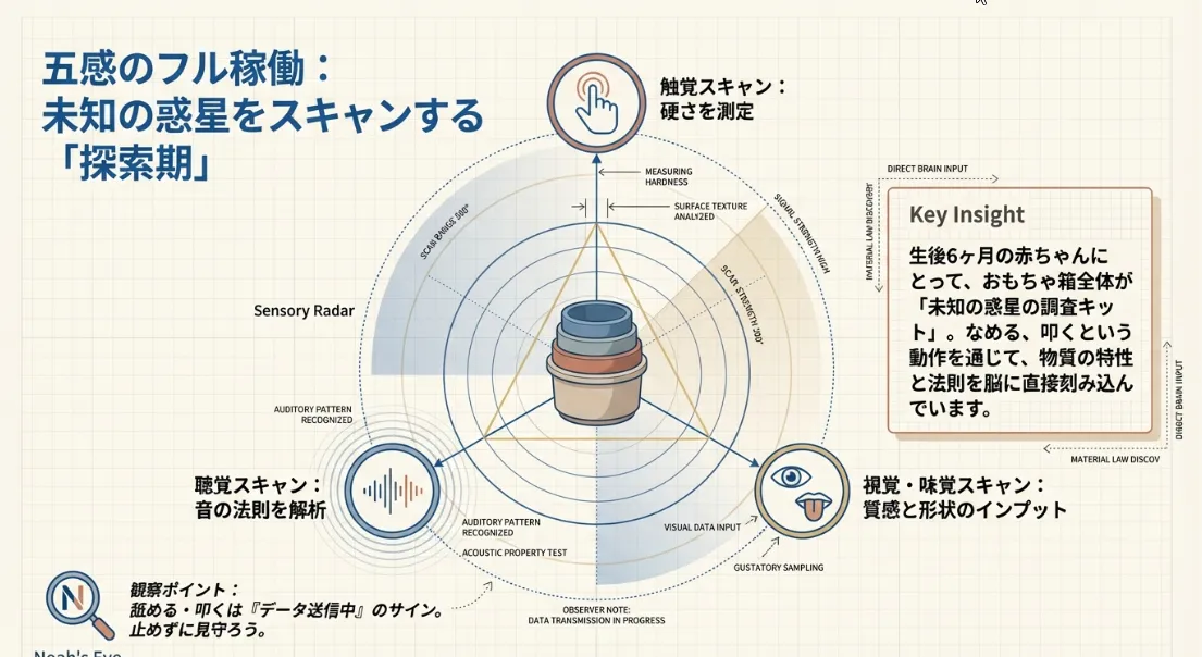 遊び方は成長の4ステップ！崩す姿は地頭が育つサインです