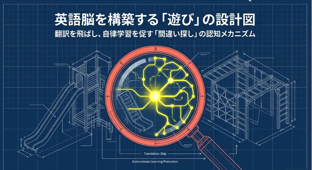 間違い探しで英語脳