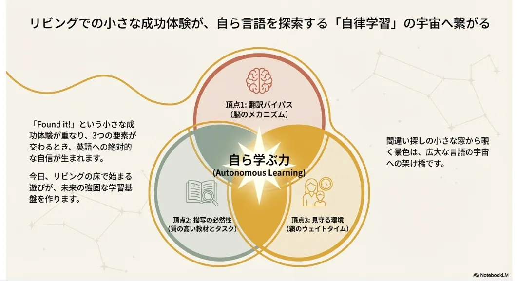 間違い探しの1ページから広がる「英語で描く未来」