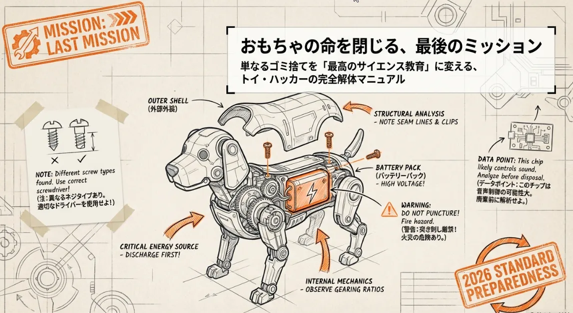 電池で動くおもちゃの捨て方