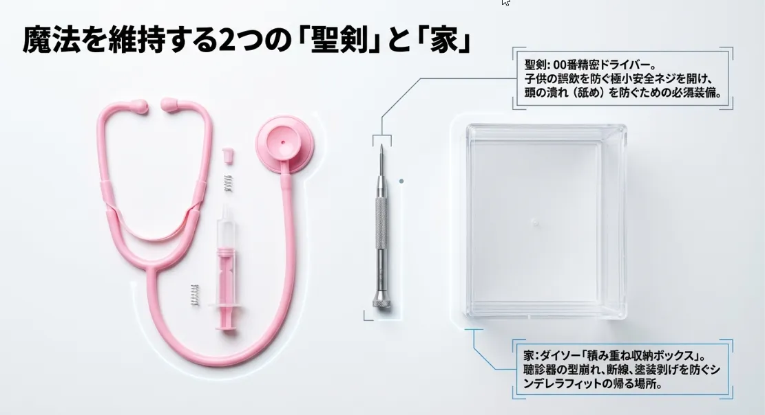 電池交換の物理的ハードル！精密ドライバー00番が必要な理由