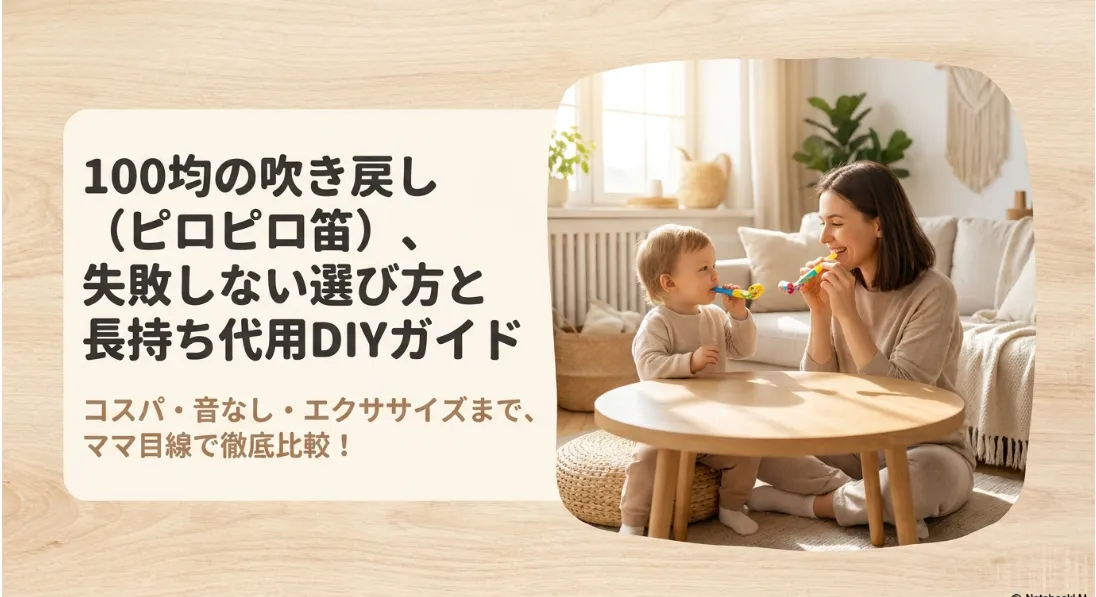 100均の吹き戻し比較
