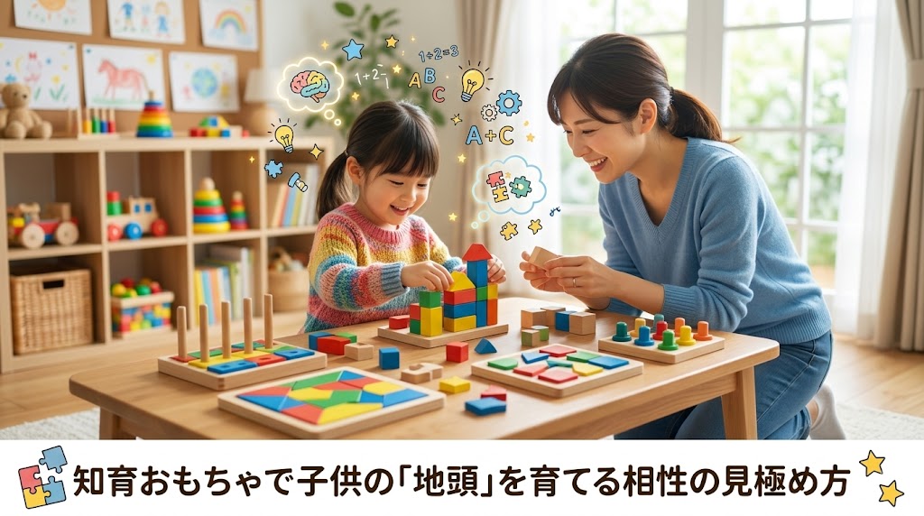 知育おもちゃで子供の地頭を育てる相性の見極め方